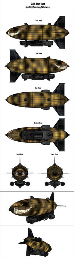 Fallout Equestria: Dark Star-class Airship