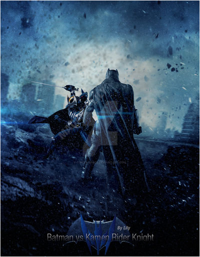 Knight Rider Batman Batman vs Kamen Rider Knight! by Tokyo-Space on DeviantArt