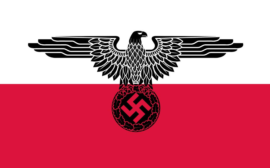 Nazi Poland Flag V2 by RedBritannia on DeviantArt