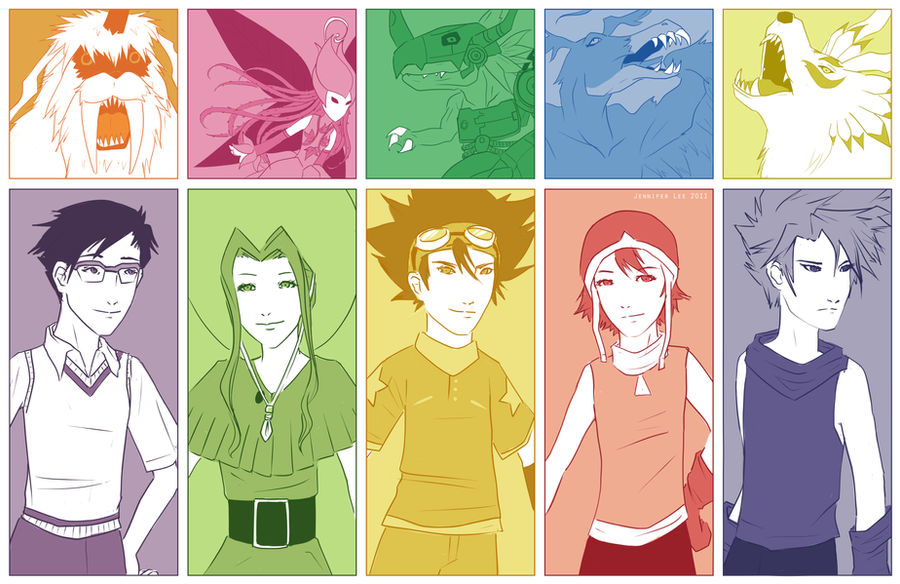 Deviantart Reference Digimon Digimon by kiwifairy on DeviantArt