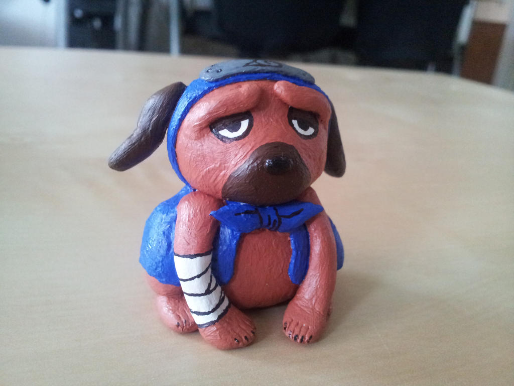 Naruto (Pakkun) Figure by Darica89 on DeviantArt