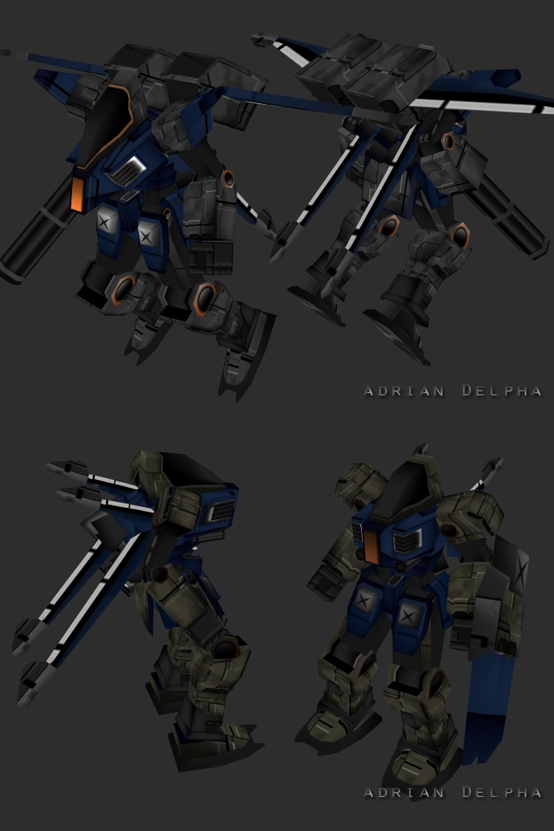 Low Poly Mech