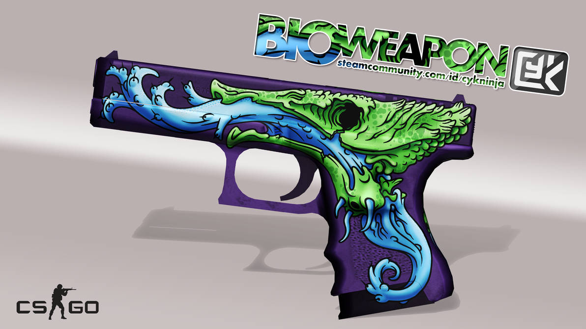 Глок мода КС го скин