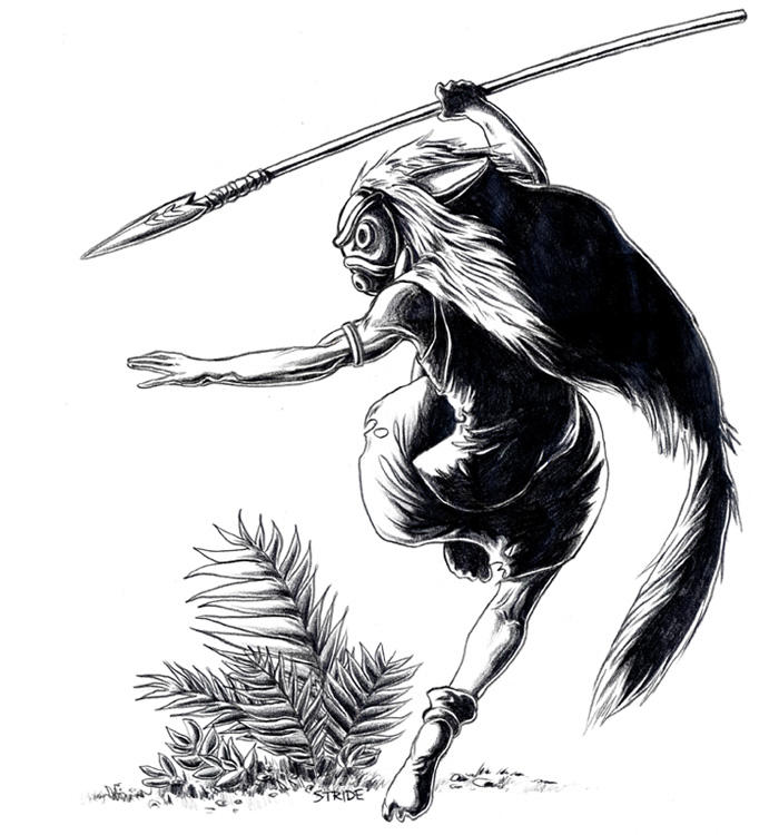 Princess Mononoke Drawing by KleeWyck on DeviantArt