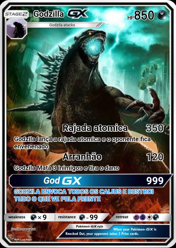 Godzilla Pokemon Card By Ajandcappy On DeviantArt godzilla-pokemon-card-by-ajandcappy-on-deviantart