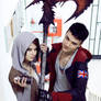 Kat and Dante - DmC - cosplay convent