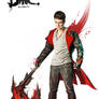 Dante with Arbiter 1 - DmC cosplay