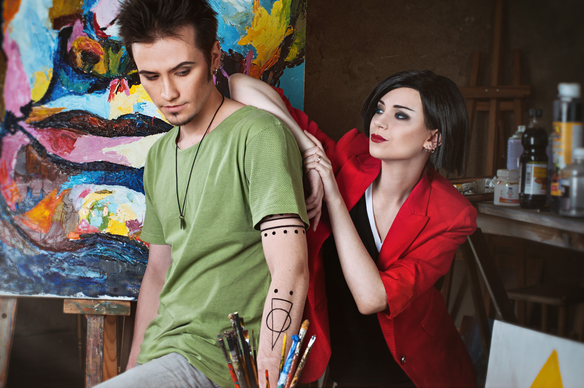 Jane and Trent Lane - Daria cosplay