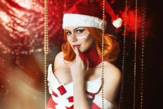 Christmas Lina - Dota 2 cosplay