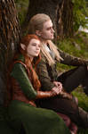 Legolas and Tauriel - The Hobbit cosplay