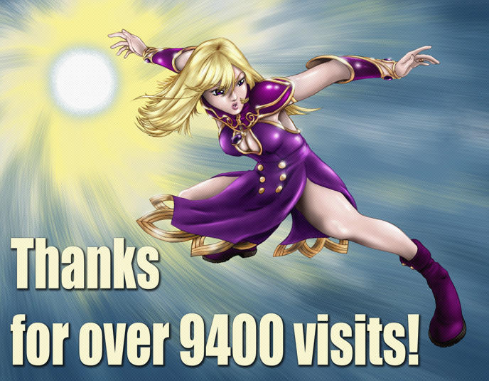 Thanks For Over 9400 Visits