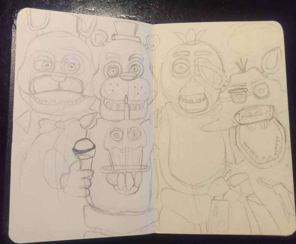 Mathilda Mathis FNAF 1 Sketch by SweetTartArt-8 on DeviantArt