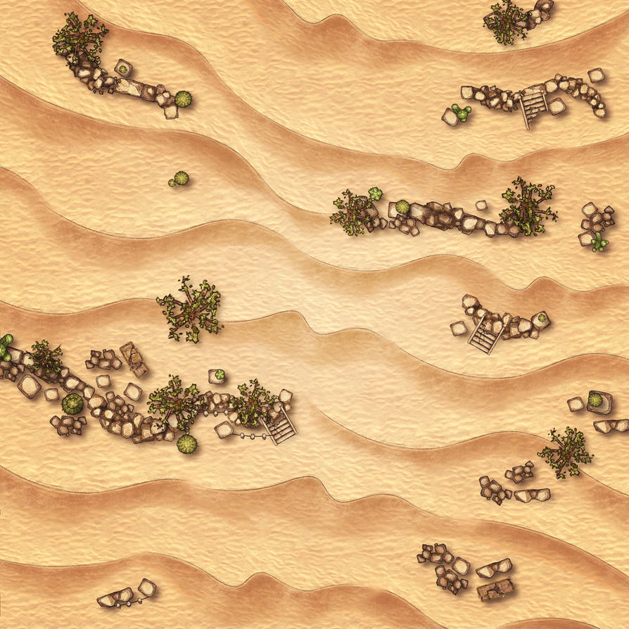Desert (RPG map) by ndvMaps on DeviantArt