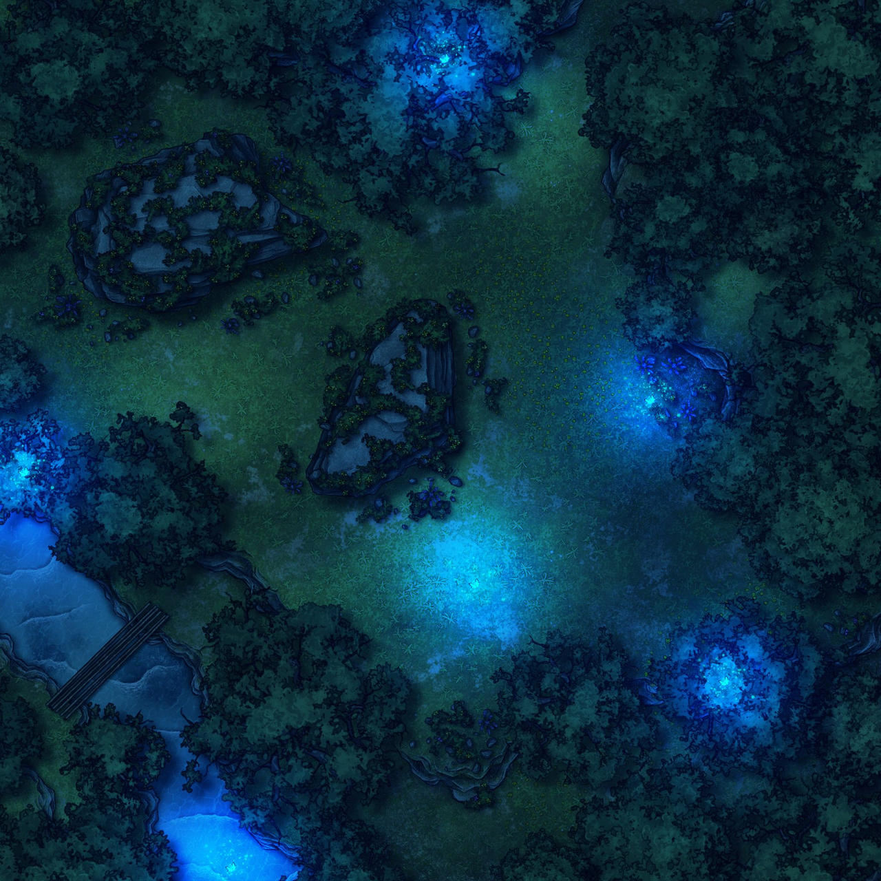 Loria Game Map Part of the Lorien - night (RPG map) by ndvMaps on DeviantArt