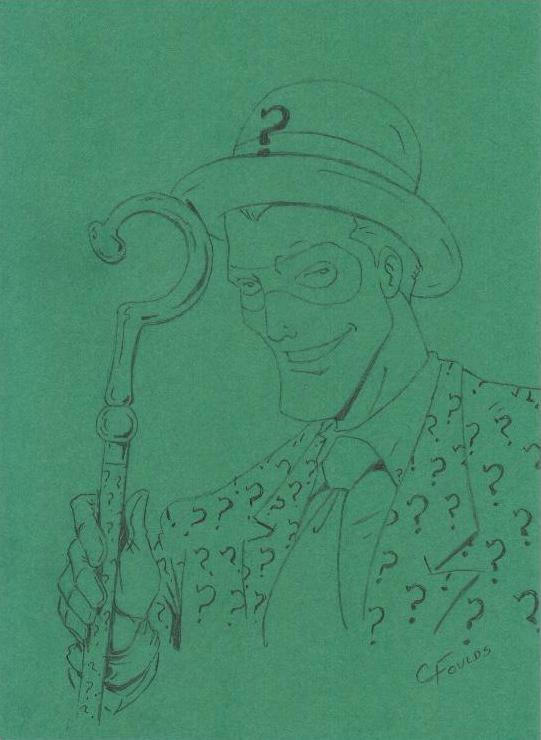 Riddler colorcard by CFouldsArt on DeviantArt