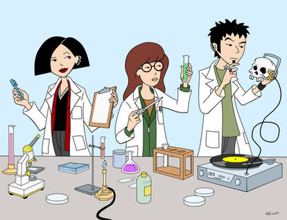 Daria in the Lab