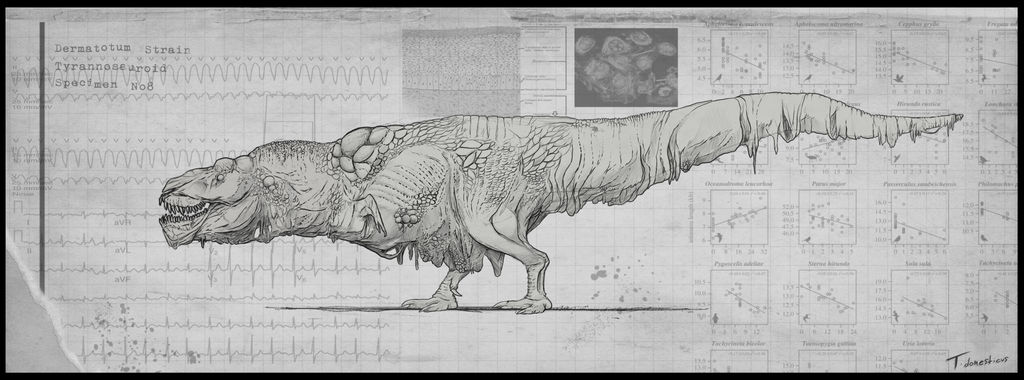 Dermatotum Tyrannosaurus