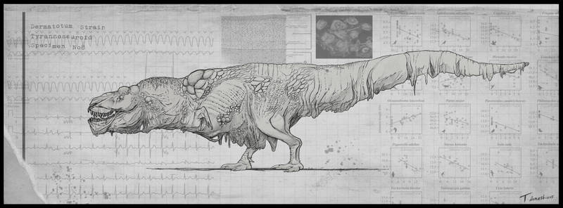 Dermatotum Tyrannosaurus