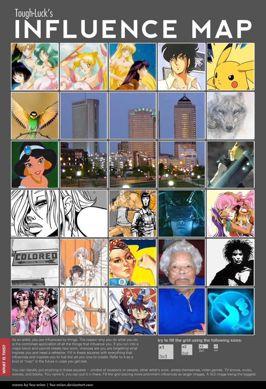 Influence Map Meme by Tough-Luck on DeviantArt