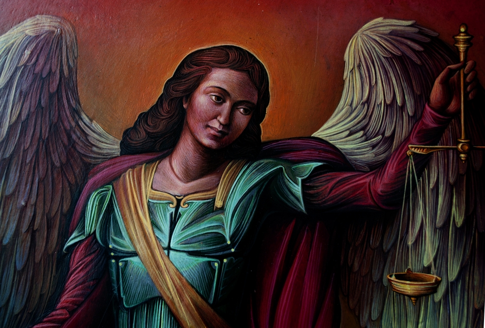 Archangel Michael (final version, detail)