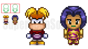 Rayman RPG Styled Sprites