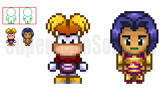 Rayman RPG Styled Sprites