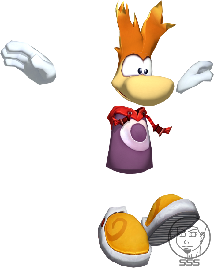 Rayman Model Test by SuperSegaSonicSS on DeviantArt