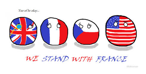 We stand with France