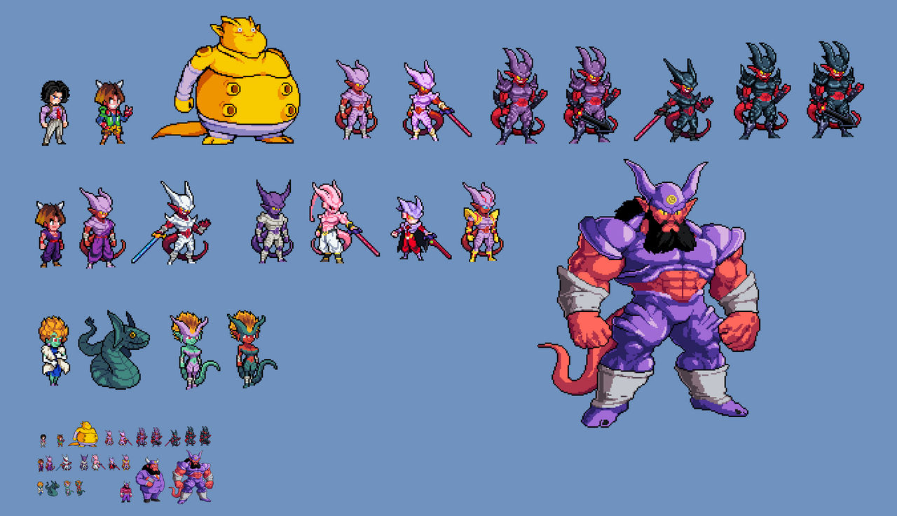 Janemba Normal Janemba forms guide: Plus some crazy ones by Aarbear54 on DeviantArt