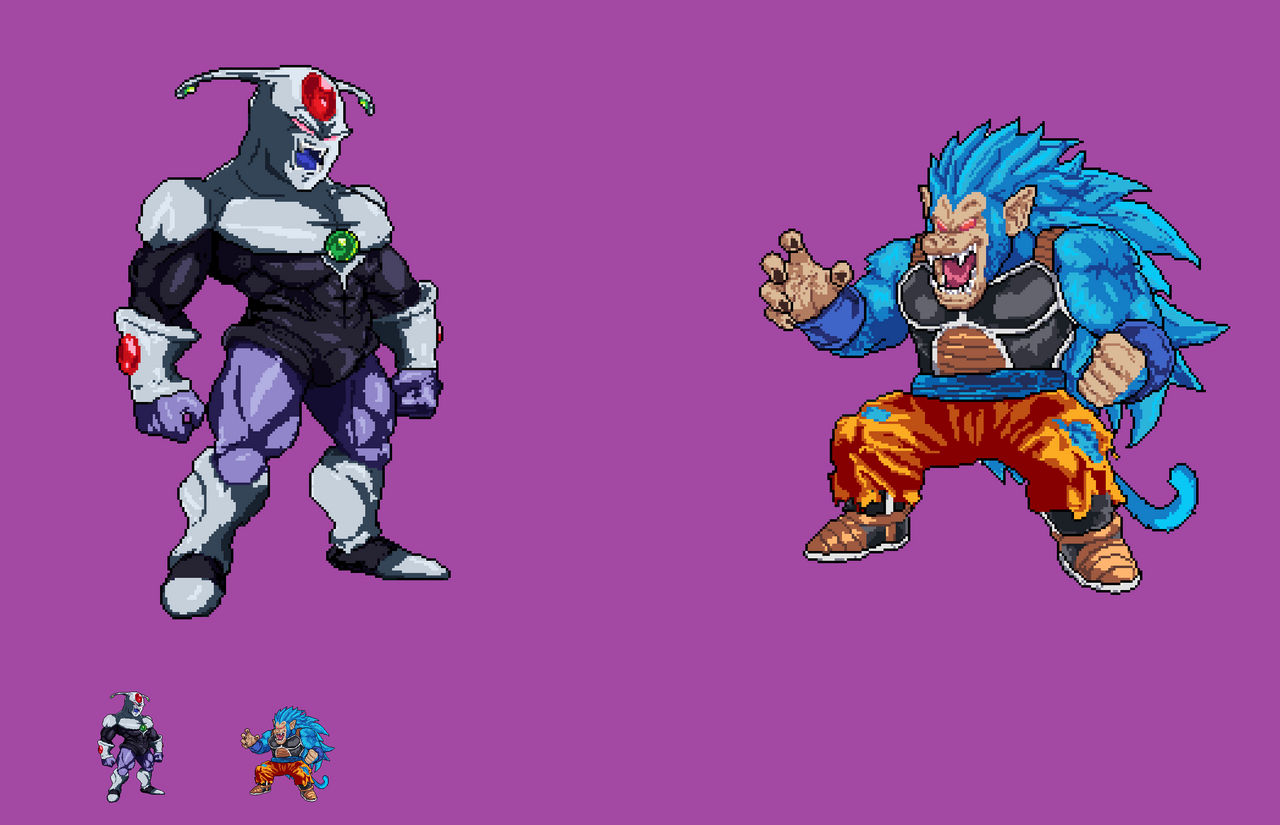 Masakox: Bluezaroo Raditz vs Anilaza by Aarbear54 on DeviantArt