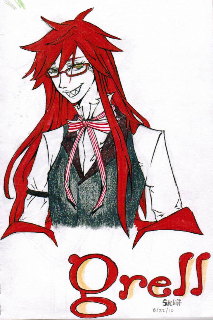 Grell Face Grell+ by Reiki527 on DeviantArt