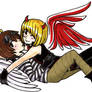 Mello Matt angel hug