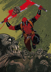 Deadpool pin up