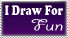 I Draw For.. -STAMP- by HoneyAppleNinja