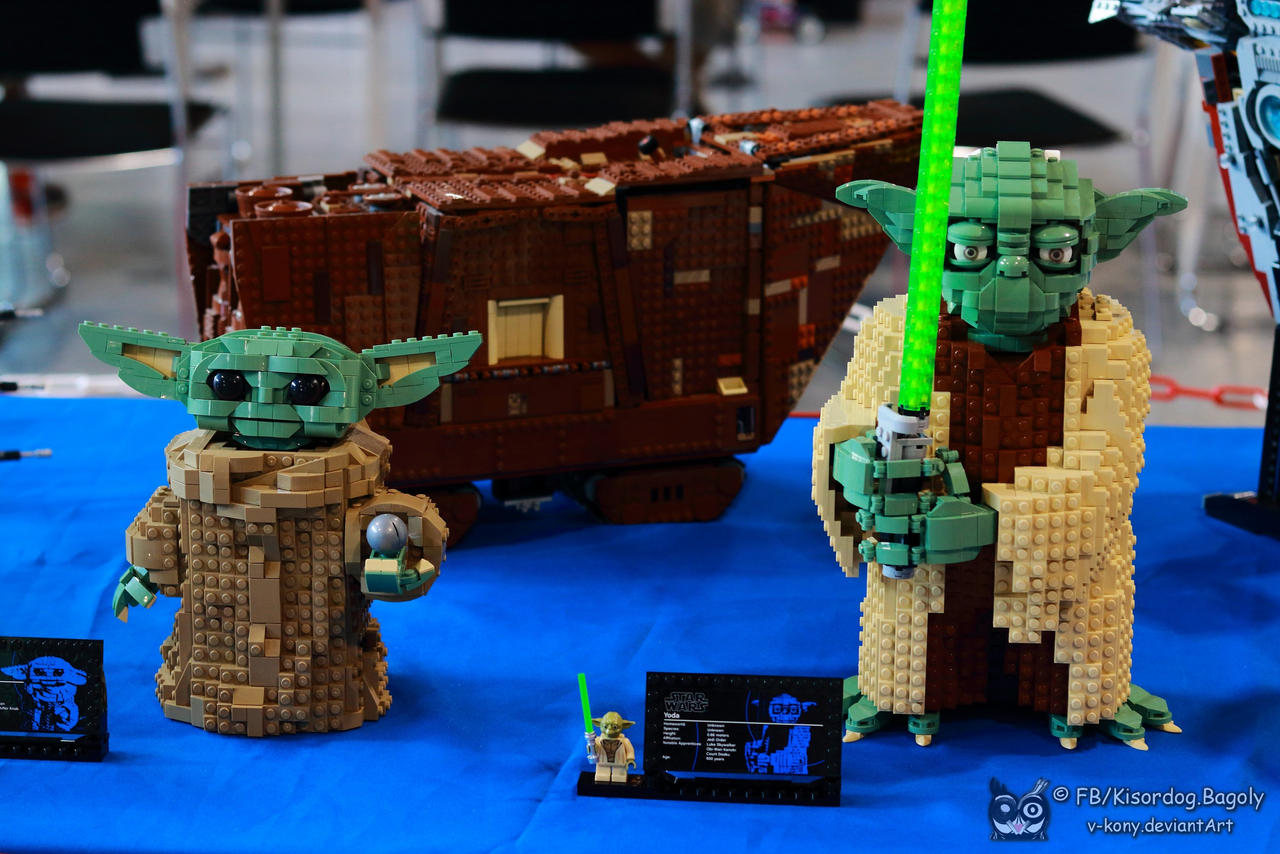 Lego Grogu and Yoda by V-kony on DeviantArt