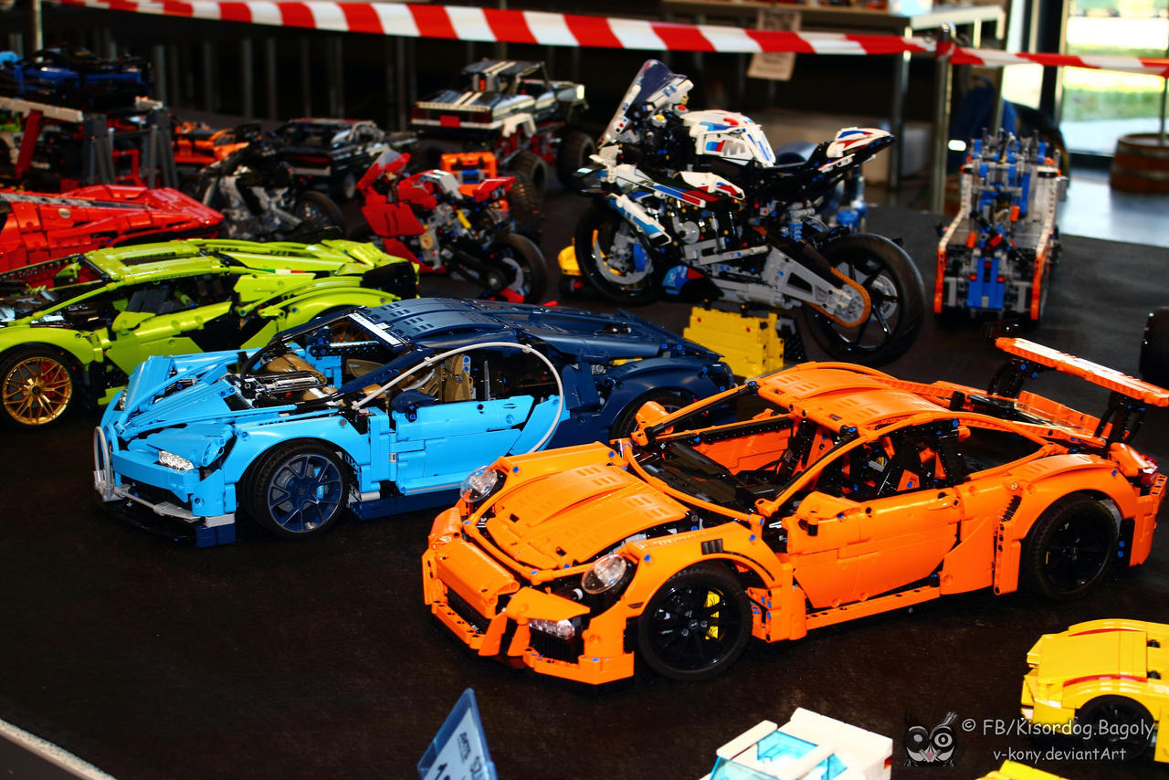 Lego Porsche 911 GT3 RS and Bugatti Chiron by V-kony on DeviantArt