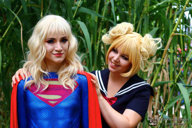 Supergirl and Super Toga