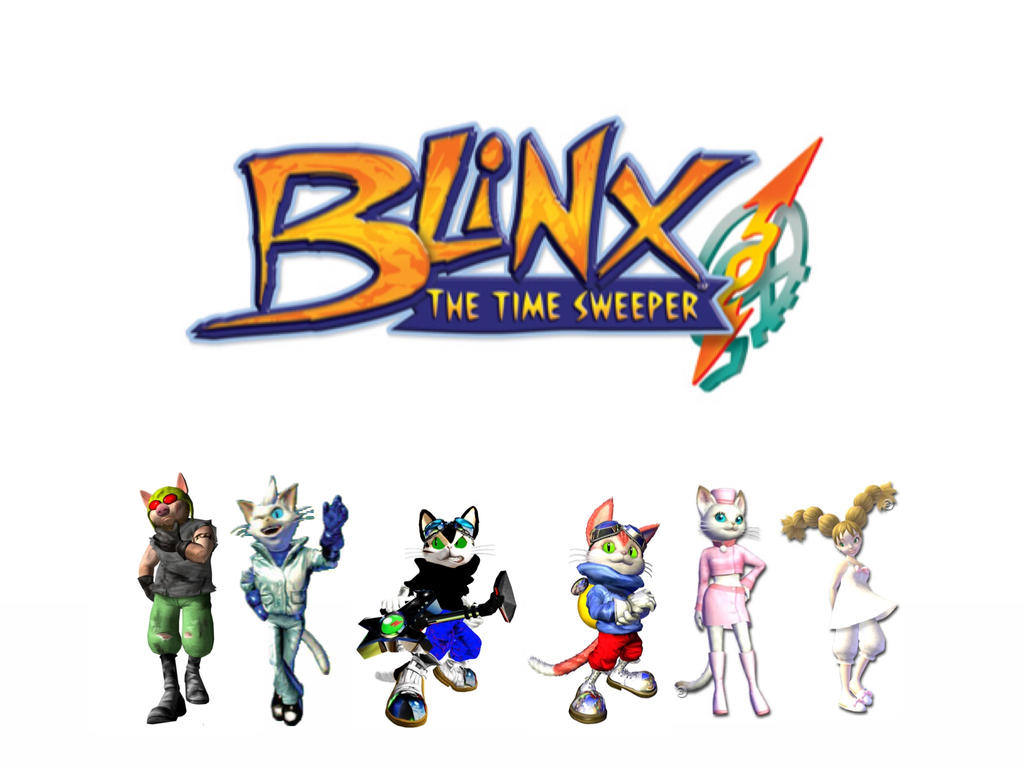 Time Sweeper Blinx The Time Sweeper cast by MrMarioluigi1000 on DeviantArt