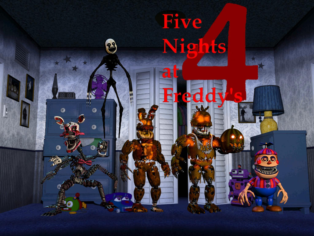 Five Nights at Freddy's 4 Halloween Edition by MrMarioluigi1000 on DeviantArt Five Nights at Freddy's 4 Halloween Edition by MrMarioluigi1000 on DeviantArt
