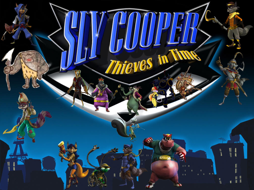 Sly Cooper Thieves In Time (PS3) by Stevenafc11 on DeviantArt