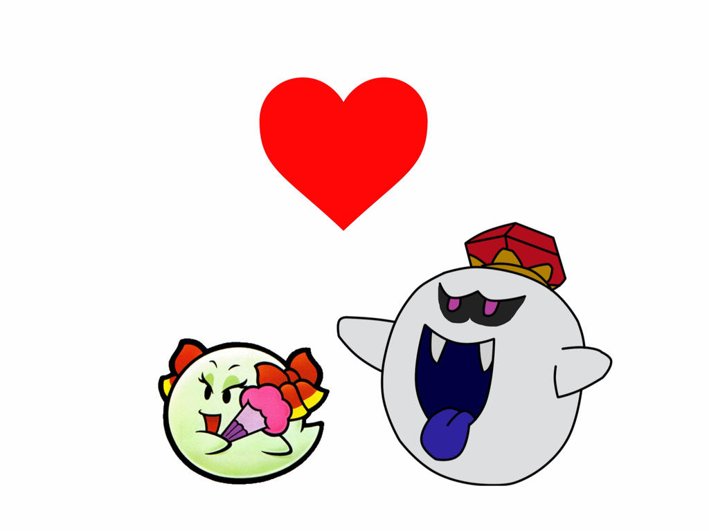 Dby Boo Lady BowXKing Boo by MrMarioluigi1000 on DeviantArt