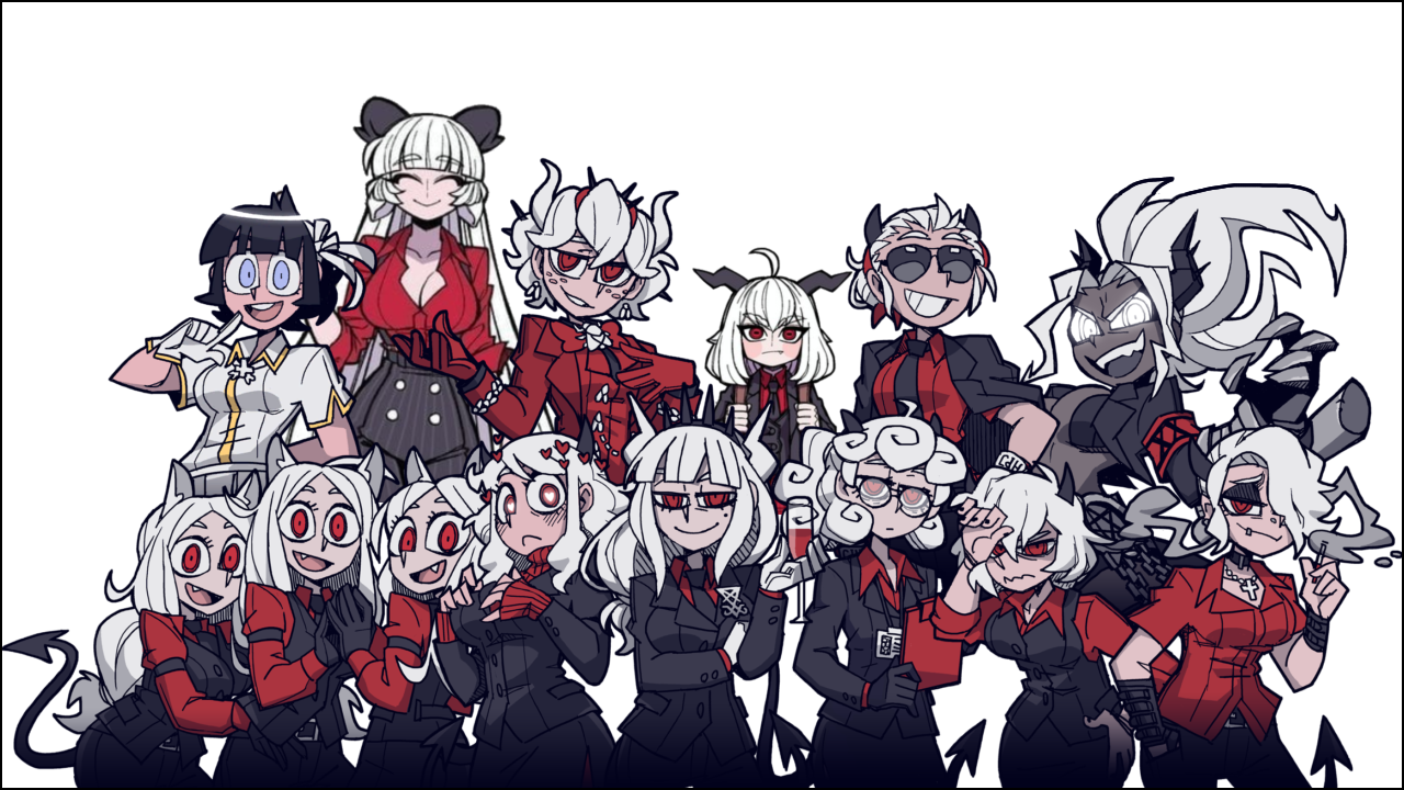 Helltaker Inflation Helltaker Girls by MrMarioluigi1000 on DeviantArt