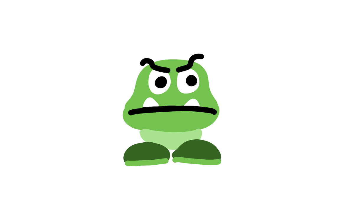 Goomba Coler Code green goomba by YaesArt500 on DeviantArt