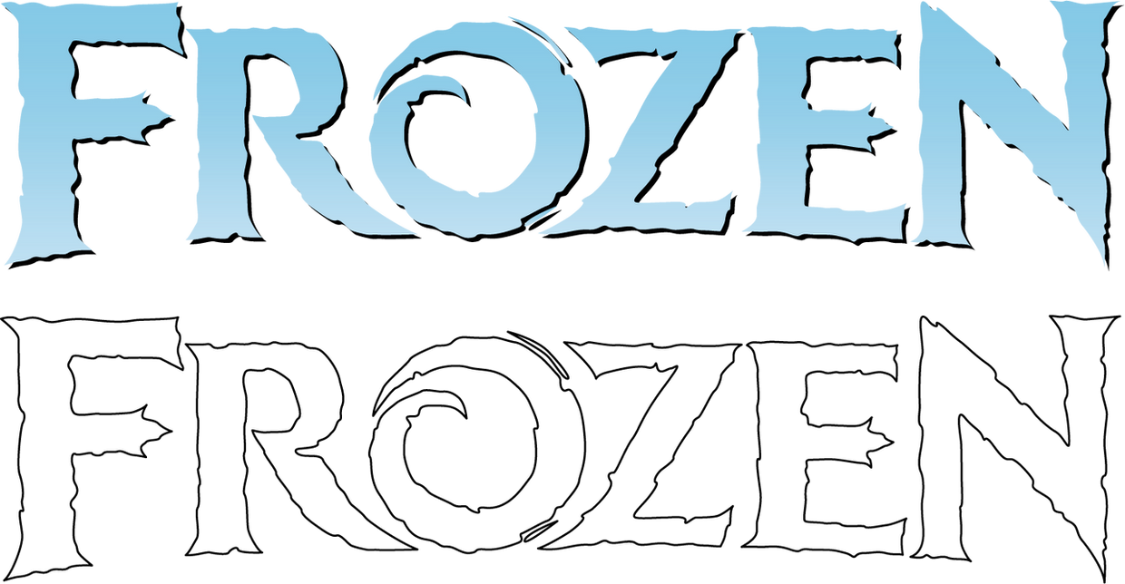 Disney Frozen Title Logo Recreation by sjvernon on DeviantArt