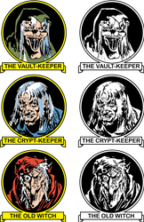 EC Host Trio Vault-Keeper Crypt-Keeper Old Witch