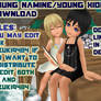 MMD: Young Namine and Xion DL