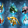 Saint Seiya Helmets 2