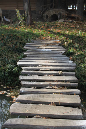 Wooden Bridge Stock by AfarStock Wooden Bridge Stock by AfarStock