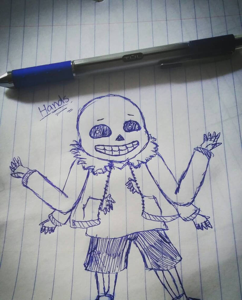 Sans Main Undertale: Sans Hands by GalaxySketch on DeviantArt