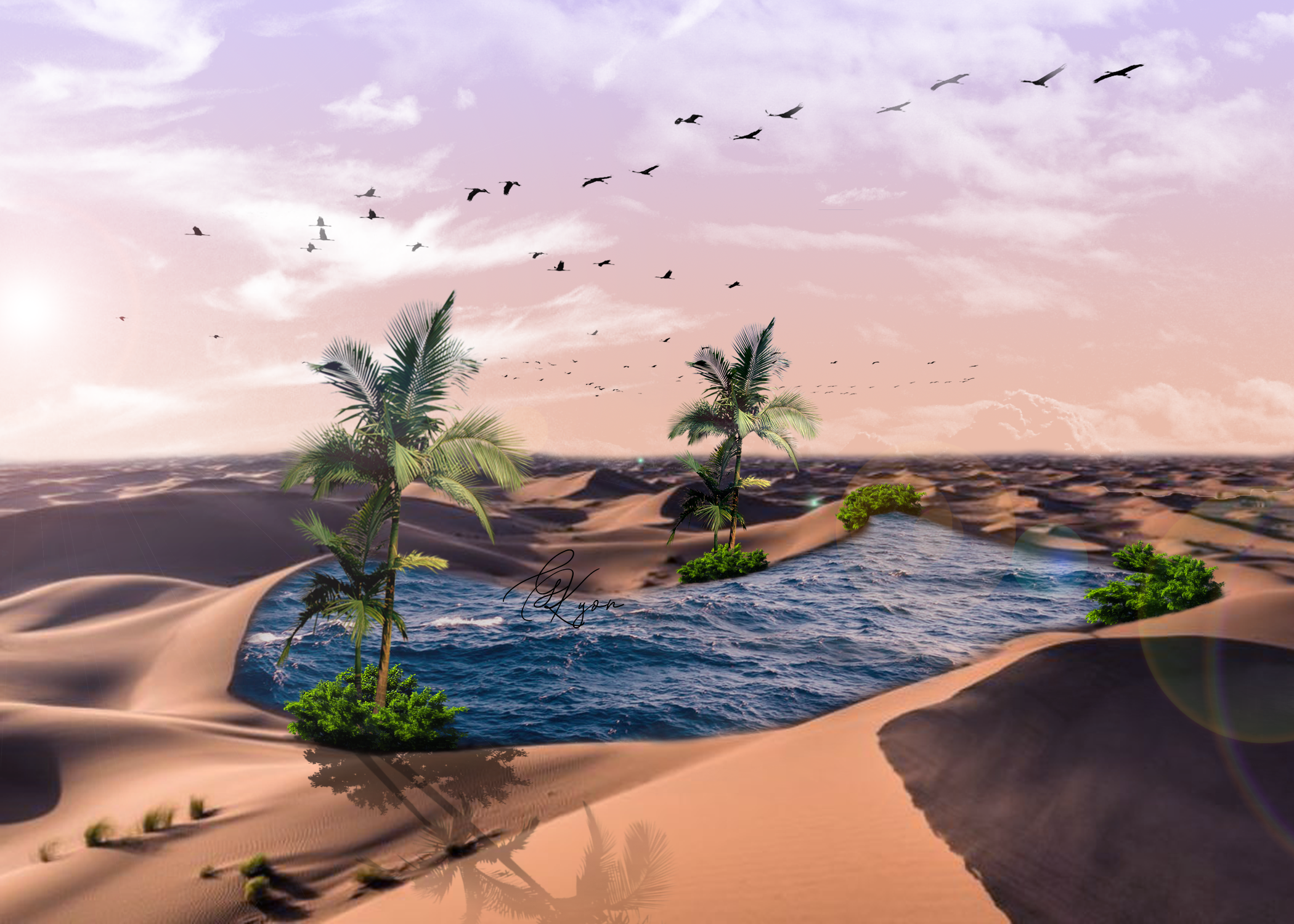 Desert Oasis in Environments - UE Marketplace